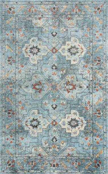 Traditional/Transitional Blue Wool Area Rug: Bainbridge Prestige Manor 216011: Blue (Luxe-Weave Construction Area Rug)