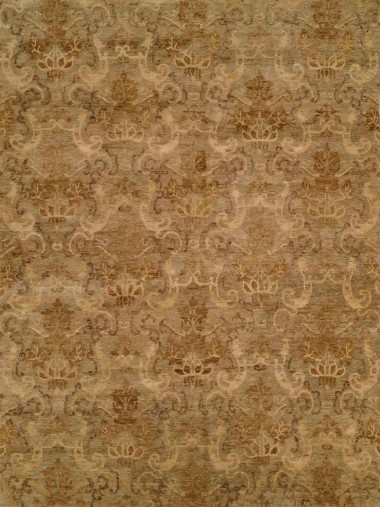 Transitional Beige/Tan Wool Area Rug: Regal Regal Marquis 1818227: Beige (Hand-Knotted Area Rug)