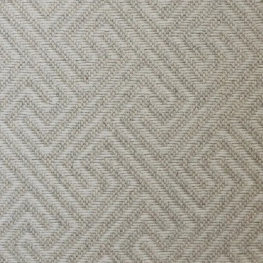 Modern/Transitional Beige/Tan Wool Area Rug: Design Organics Rhodes 4180182: Beige (Power-Loomed Area Rug)