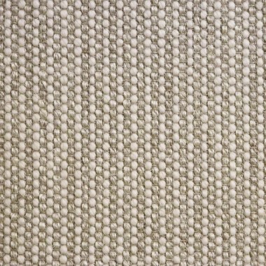 Modern/Transitional Beige/Tan Wool Area Rug: Design Organics Ribbon 4185002: Linen (Power-Loomed Area Rug)