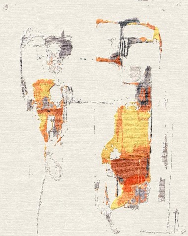 Modern/Transitional Beige/Tan Wool Area Rug: Third and Wall Terri Burris Road Map II UBUR-173 (Hand-Knotted Area Rug)_Modern/Transitional Beige/Tan Wool Area Rug: Third and Wall Terri Burris Road Map II UBUR-173 (Hand-Knotted Area Rug)_Modern/Transitional Beige/Tan Wool Area Rug: Third and Wall Terri Burris Road Map II UBUR-173 (Hand-Knotted Area Rug)