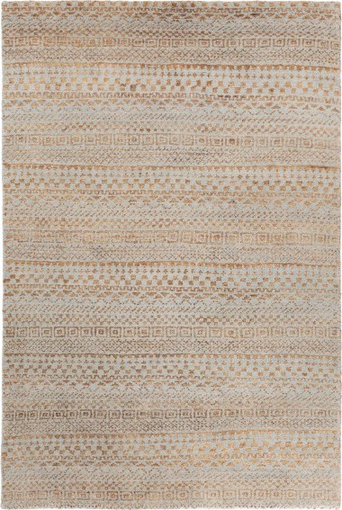 Bohemian Yellow/Gold Wool Area Rug: West Lake Selah 23191098: Gold (Hand-Knotted Area Rug)