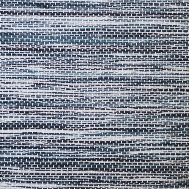 Modern/Transitional/Indoor-Outdoor Blue/Navy Wool Area Rug: Design Organics Stratus 4193738: Blue (Handmade Area Rug)