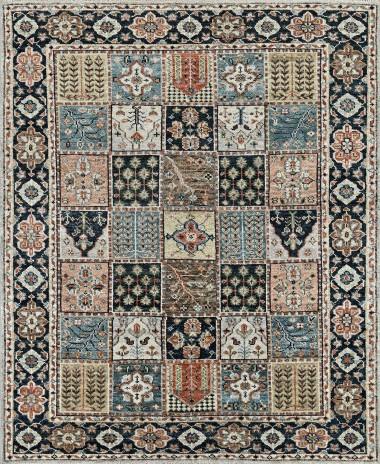 Traditional Multi Wool Area Rug: Mafi Signature Canyons TB-5117 (Hand-Knotted Area Rug)