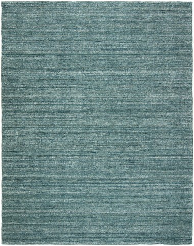 Transitional/Modern Blue/Navy Wool Area Rug: Regal Teasha 1820556: Cerulean Heather (Power-Loomed Area Rug)