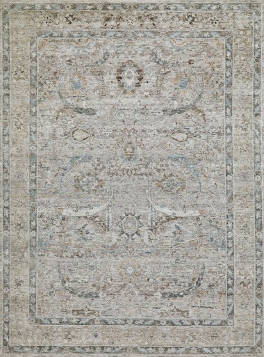 Traditional Beige/Tan Wool Area Rug: Mafi Signature Topica TO-103 (Hand-Knotted Area Rug)