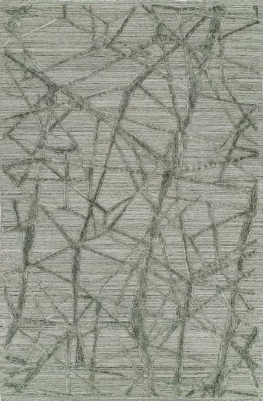 Transitional/Modern Beige/Tan Wool Area Rug: Regal Tamera's Trend 1820295: Grey Ice (Handmade Area Rug)