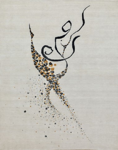 Modern/Transitional Beige/Tan Wool Area Rug: Third and Wall Dina D`Argo Tango UDAR-203 (Hand-Knotted Area Rug)_Modern/Transitional Beige/Tan Wool Area Rug: Third and Wall Dina D`Argo Tango UDAR-203 (Hand-Knotted Area Rug)_Modern/Transitional Beige/Tan Wool Area Rug: Third and Wall Dina D`Argo Tango UDAR-203 (Hand-Knotted Area Rug)_Modern/Transitional Beige/Tan Wool Area Rug: Third and Wall Dina D`Argo Tango UDAR-203 (Hand-Knotted Area Rug)