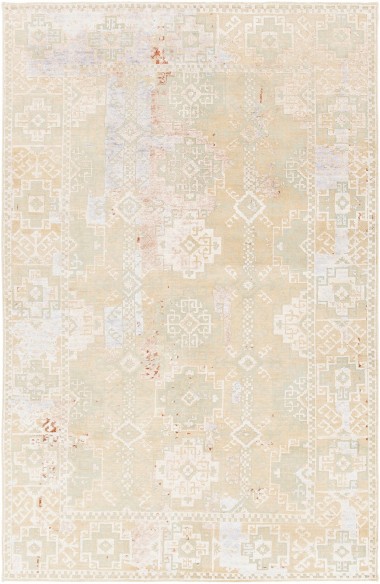 Traditional/Transitional Orange/Rust Wool Area Rug: West Lake Vintage 23224086: Rust/Multi (Hand-Knotted Area Rug)_Traditional/Transitional Orange/Rust Wool Area Rug: West Lake Vintage 23224086: Rust/Multi (Hand-Knotted Area Rug)