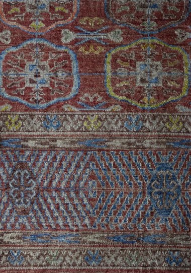 Antiquity | Willow Crest | 1235101: Burgundy/Blue area rug Traditional Red/Burgundy Wool Area Rug: Antiquity Willow Crest 1235101: Burgundy/Blue (Hand-Knotted Area Rug)