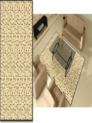 Mafi Signature 16: The Classic Black and White Tuxedo with a custom rug from Mafi International