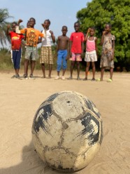 Pictured are the players of ILF’s soccer ministry. As part of this program, players are learning the value of servant leadership