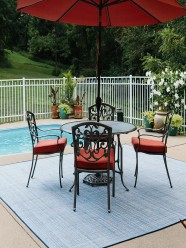 Keeping Your Outdoor Area Rug looking vibrant through the summer