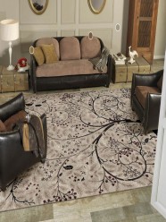 The ability to create designs and custom color area rugs in a 3D environment