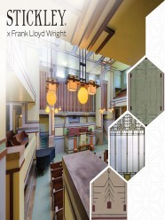 Stickley Area Rugs inspired by Frank Lloyd Wright