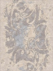 Mafi Signature Custom | Modern | 08 MD-51 area rug Contemporary White/Ivory Wool Area Rug: Mafi Signature Custom Modern 08 MD-51 (Hand-Knotted Area Rug)