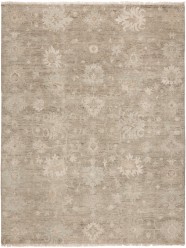Traditional Beige/Tan Wool Area Rug: Mafi Signature Alaska AK-109 (Hand-Knotted Area Rug)