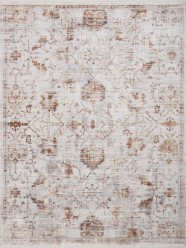 Traditional Grey/Silver Area Rug: Allure Bright Nydra 1240 (Power-Loomed Area Rug)