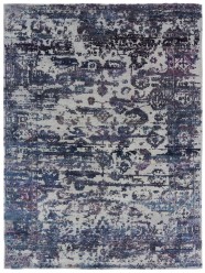 Regal | Gnomeo | 187541: Indigo/Wisteria area rug Traditional/Transitional Pink/Purple Wool Area Rug: Regal Gnomeo 187541: Indigo/Wisteria (Hand-Knotted Area Rug)
