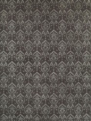 Transitional Grey/Silver Wool Area Rug: Regal Grandeur 187776: Grey (Handmade Area Rug)