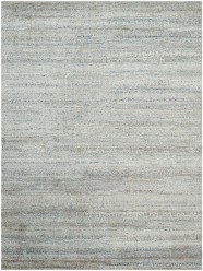 Transitional/Modern Blue/Navy Wool Area Rug: Regal Grand Stone 187117: Blue/Grey (Hand-Knotted Area Rug)
