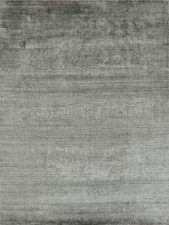 Modern/Transitional Grey/Silver Wool Area Rug: Mafi Signature Nirvana HLNV-03 (Hand-Knotted Area Rug)