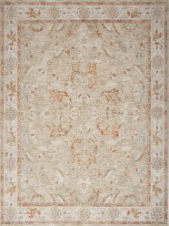 Revival | Ifana | 180910: Sage/Ivory area rug TraditionalGreen Area Rug: Revival Ifana 180910: Sage/Ivory (Power-Loomed Area Rug)