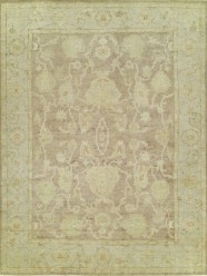 Traditional Brown Wool Area Rug: Regal Krona 1811200: Brown/Blue (Hand-Knotted Area Rug)