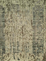 Transitional Grey/Silver Wool Area Rug: Regal Mano Destra 1813263: Grey/Beige (Hand-Tufted Area Rug)