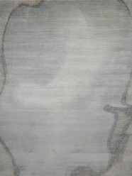 Transitional/Modern Grey/Silver Wool Area Rug: Mafi Signature Modi MDC-1434 (Hand-Knotted Area Rug)