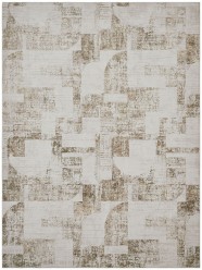 Modern Beige/Tan Area Rug: Regal Maison Quartz 1813869: Beige/Taupe (Power-Loomed Area Rug)