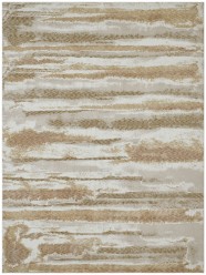Bohemian/Modern Beige/Tan Area Rug: Regal Maison Quartz 1813969: Taupe/Earth Tones (Power-Loomed Area Rug)