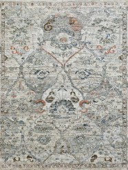 Traditional Beige/Tan Wool Area Rug: Mafi Signature Modern Oushak OSE-225 (Hand-Knotted Area Rug)