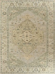 Traditional Blue/Navy Wool Area Rug: Mafi Signature Saga SG-1055 (Hand-Knotted Area Rug)