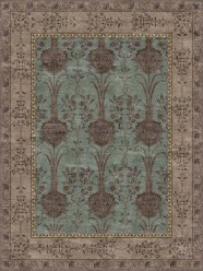 Mafi Signature Custom | Timeless | TL-12 area rug Traditional Green Wool Area Rug: Mafi Signature Custom Timeless TL-12 (Hand-Knotted Area Rug)