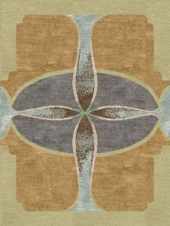 Mafi Signature Custom | Transitional | Transitional-07 area rug Transitional Yellow/Gold Wool Area Rug: Mafi Signature Custom Transitional Transitional-07 (Hand-Knotted Area Rug)