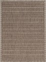 Modern/Bohemian/Indoor-Outdoor Brown Area Rug: Madison Providence 13162675: Mocha (Power-Loomed Area Rug)