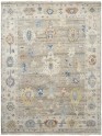 Traditional Beige/Tan Wool Area Rug: Regal Aaron 181698: Oatmeal/Ivory (Hand-Knotted Area Rug)