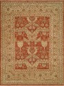 Regal | Alexandra | 181746: Rust area rug Traditional Orange/Rust Wool Area Rug: Regal Alexandra 181746: Rust (Hand-Knotted Area Rug)