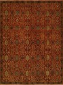 Transitional Red/Burgundy Wool Area Rug: Regal Andromeda 181140: Red (Hand-Knotted Area Rug)