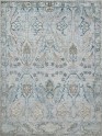 Traditional Grey/Silver Wool Area Rug: Mafi Signature Anatolian AN-132 (Hand-Knotted Area Rug)