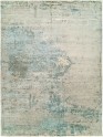 Modern/Transitional Light Blue Wool Area Rug: Silk Road Avia 191987 (Hand-Knotted Area Rug)