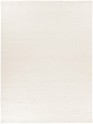 Modern/Shag White/Ivory Wool Area Rug: West Lake Avenue 2310084: Cream (Handmade Area Rug)
