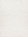 Modern/Shag White/Ivory Wool Area Rug: West Lake Avenue 2311084: Ivory (Handmade Area Rug)