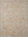 Traditional Orange/Rust Wool Area Rug: Regal Aficionado 181192: Soft Terracotta/Greys (Hand-Knotted Area Rug)