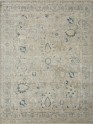 Traditional Blue/Navy Wool Area Rug: Regal Aficionado 181582: Soft Blues/Birch (Hand-Knotted Area Rug)