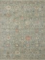 Traditional Green Wool Area Rug: Regal Aficionado 181682: Sage/Multi (Hand-Knotted Area Rug)
