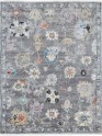 Traditional Grey/Silver Wool Area Rug: Regal Amarillo 181300: Grey (Hand-Knotted Area Rug)