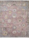 Traditional Orange/Rust Wool Area Rug: Regal Amarillo 181600: Brick (Hand-Knotted Area Rug)