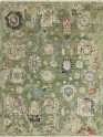 Traditional Green Wool Area Rug: Regal Amarillo 181900: Green (Hand-Knotted Area Rug)